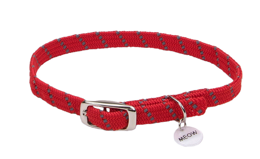 Coastal ElastaCat Reflective Safety Stretch Collar