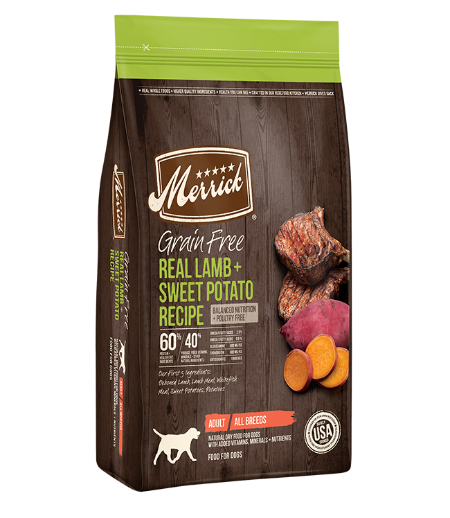 Merrick Grain-Free Lamb & Sweet Potato Recipe
