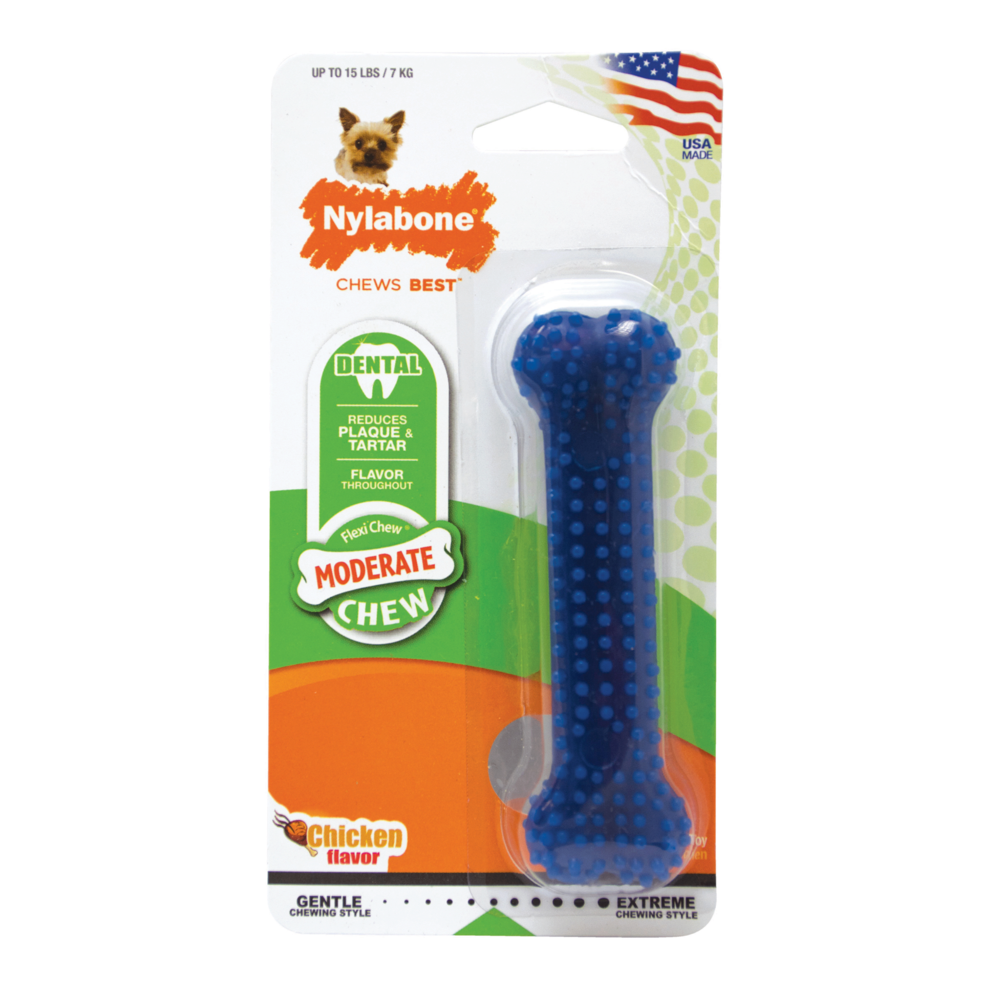 Nylabone Dental Chew Bone Healthy Pet Austin