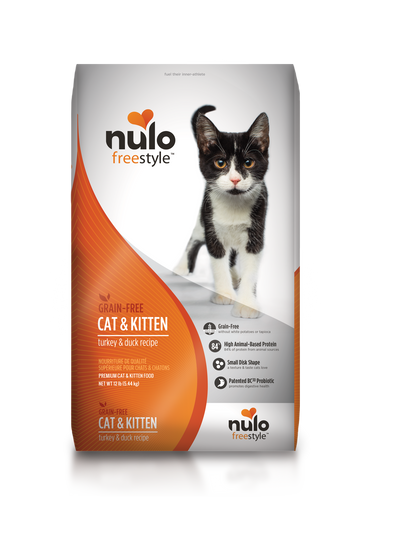Nulo Grain-Free Cat & Kitten Turkey & Duck Nulo Grain-Free Cat & Kitten Turkey & Duck