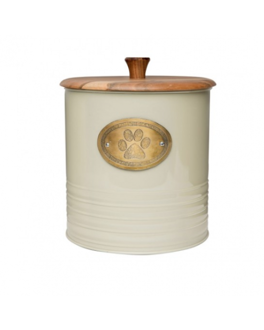 Global Amici Ruff Dog Taupe Treat Can