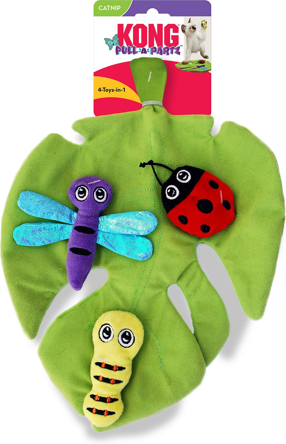 Kong Cat Pull A Partz Bugz