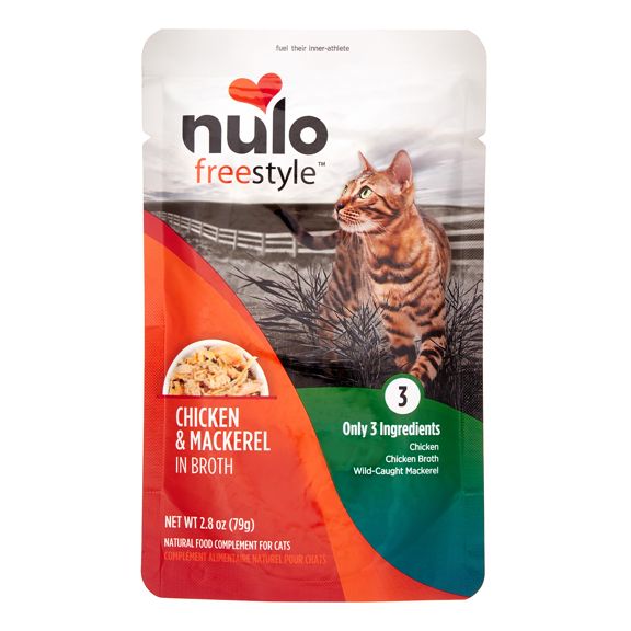 Nulo Cat Chicken Mackerel in Broth Pouch Healthy Pet Austin