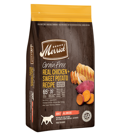 Merrick Grain-Free Real Chicken & Sweet Potato Merrick Grain-Free Real Chicken & Sweet Potato