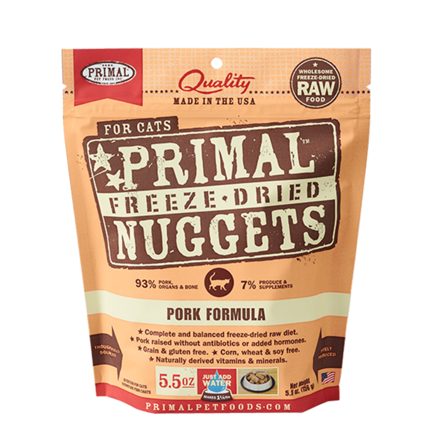 Primal Cat Freeze-Dried Pork Formula