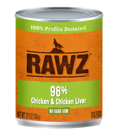 Rawz 96% Chicken & Chicken Liver Rawz 96% Chicken & Chicken Liver
