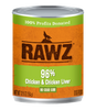 Rawz 96% Chicken & Chicken Liver Rawz 96% Chicken & Chicken Liver