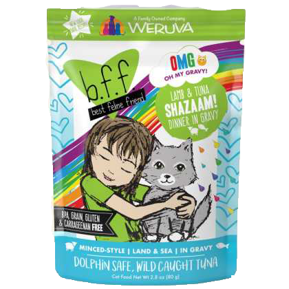 Weruva BFF OMG Shazaam! Lamb & Tuna Pouch
