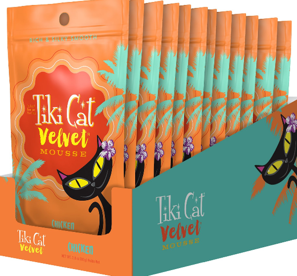 Tiki Cat Velvet Mousse Chicken Pouch