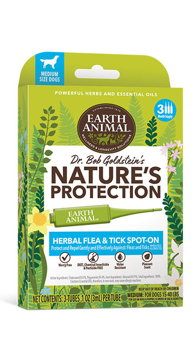Earth Animal Herbal Flea & Tick Spot On Earth Animal Herbal Flea & Tick Spot On