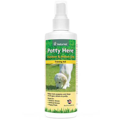 NaturVet Potty Here Training Aid 8 oz. NaturVet Potty Here Training Aid 8 oz.