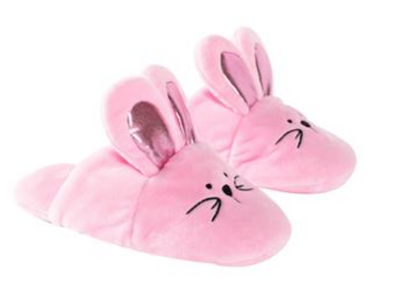 Fringe Bunny Slipper Set Plush Dog Toy Fringe Bunny Slipper Set Plush Dog Toy