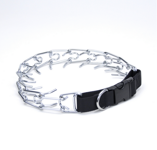 Coastal Quick Release Prong Collar with Nylon Buckle