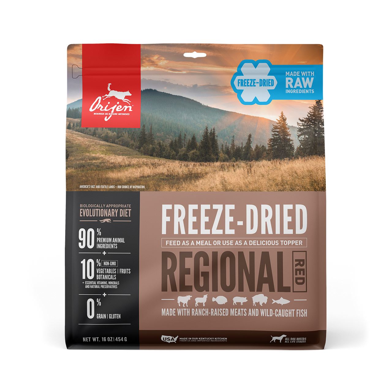 Orijen Freeze-Dried Regional Red