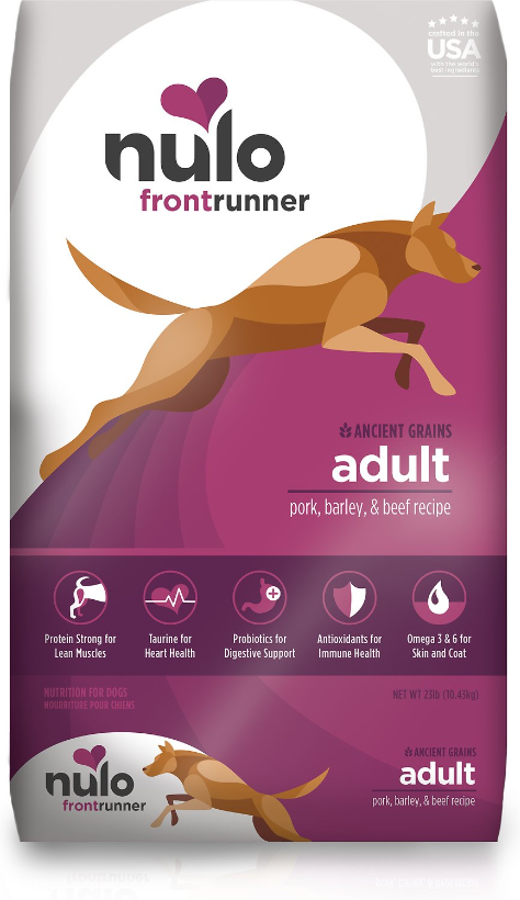 Nulo Front Runner Adult Pork Barley & Beef