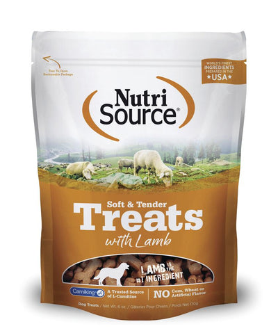 Nutri Source Lamb Soft Treats 6 oz Nutri Source Lamb Soft Treats 6 oz