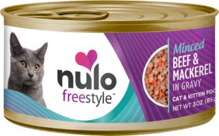Nulo Cat Grain-Free Minced Beef & Mackerel in Gravy
