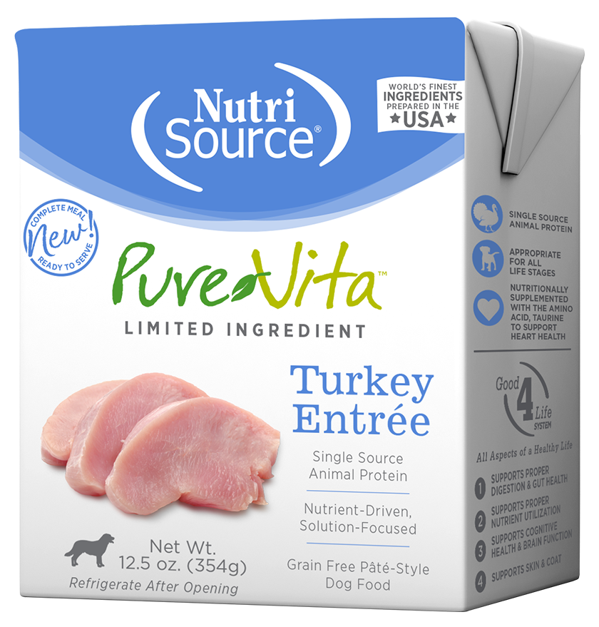Pure Vita Grain-Free Turkey Entree