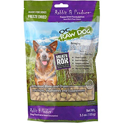 OC Raw Freeze-Dried Rabbit & Produce Rox OC Raw Freeze-Dried Rabbit & Produce Rox