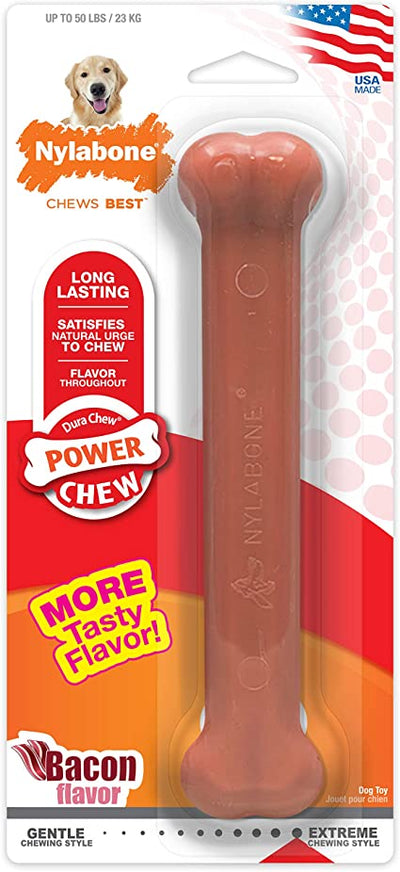 Nylabone Power Chew Bacon Flavor Nylabone Power Chew Bacon Flavor