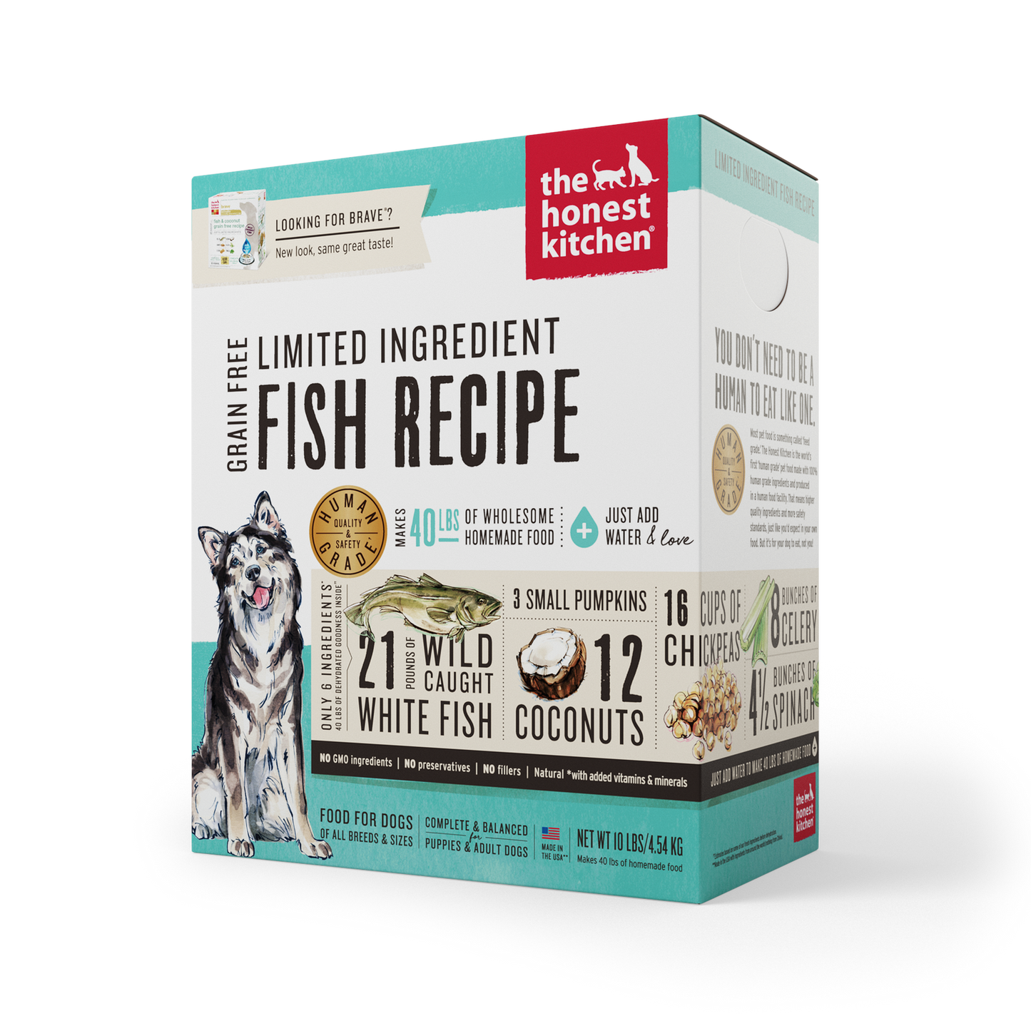 Honest Kitchen Limited Ingredient Fish Recipe