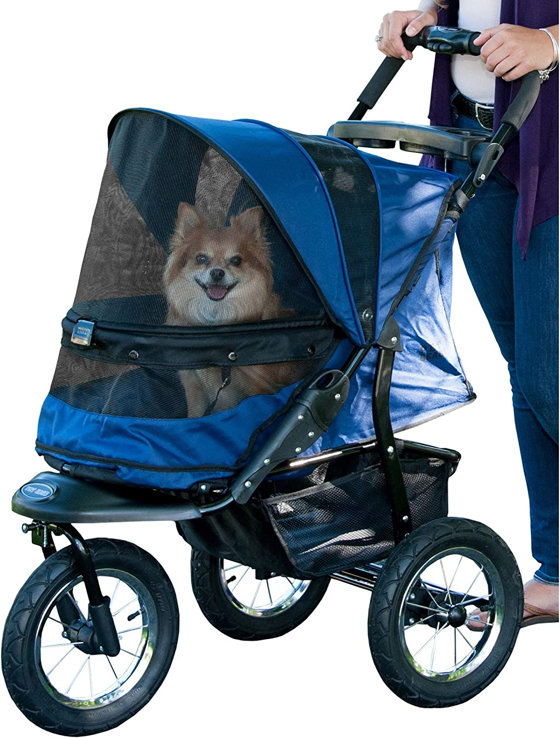pet jogging stroller reviews Pet Gear Jogger NO-ZIP Pet Stroller