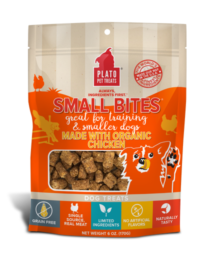 Plato Small Bites Organic Chicken Plato Small Bites Organic Chicken