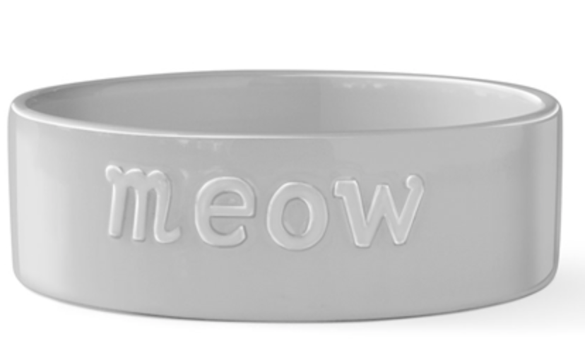 Fringe Sculpt Meow Bowl