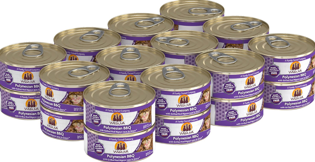 Weruva Cat Grain-Free Polynesian BBQ with Grilled Red Bigeye
