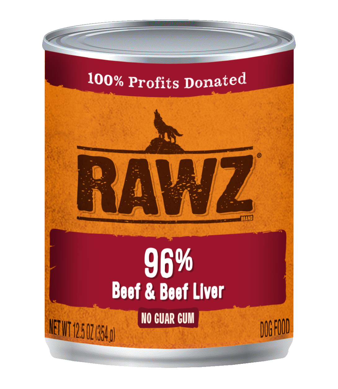 Rawz 96% Beef & Beef Liver