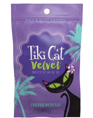 Tiki Cat Velvet Mousse Chicken & Egg Pouch