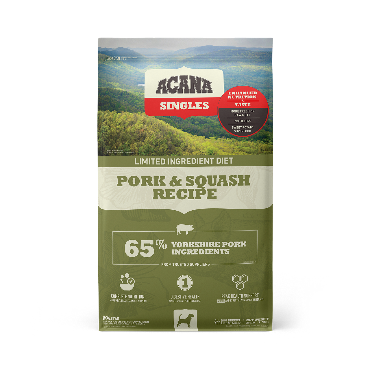 Acana Singles Pork & Squash