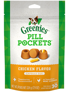 Greenies Pill Pockets  Capsules Chicken Flavor Greenies Pill Pockets  Capsules Chicken Flavor