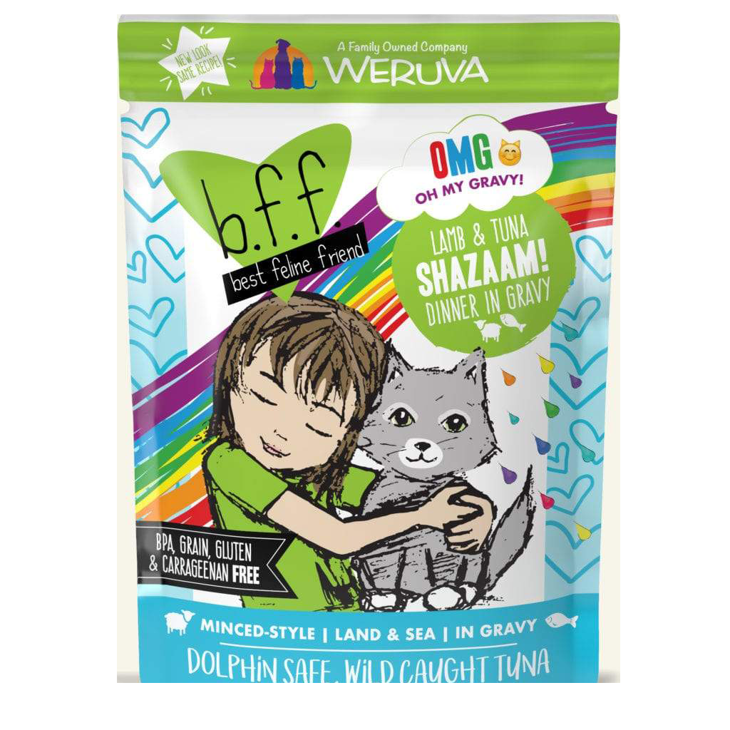 Weruva BFF OMG Shazaam! Lamb & Tuna Pouch