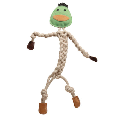 Huggle Hounds Dilly Duck Rope Knottie Huggle Hounds Dilly Duck Rope Knottie