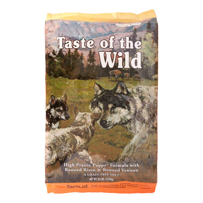 Taste of the Wild High Prairie Bison Puppy Recipe Taste of the Wild High Prairie Bison Puppy Recipe