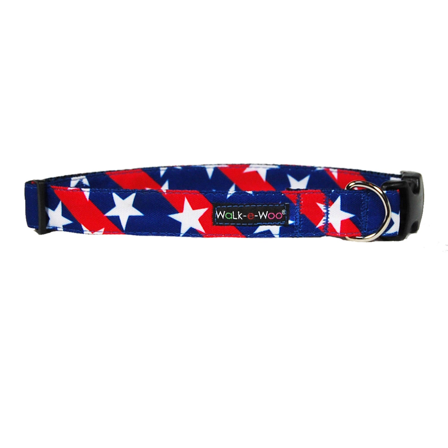Walk-e-Woo Stars & Stripes Collar
