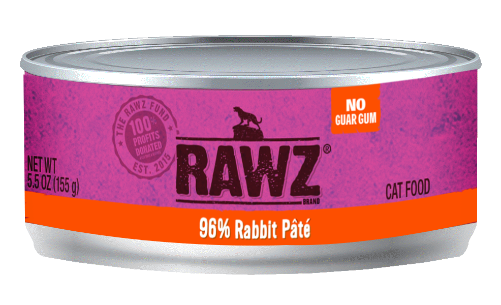 Rawz Cat 96% Rabbit Pate