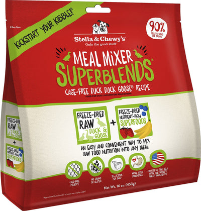 Stella & Chewy's Freeze-Dried Meal Mixers SuperBlends Duck Recipe Stella & Chewy's Freeze-Dried Meal Mixers SuperBlends Duck Recipe
