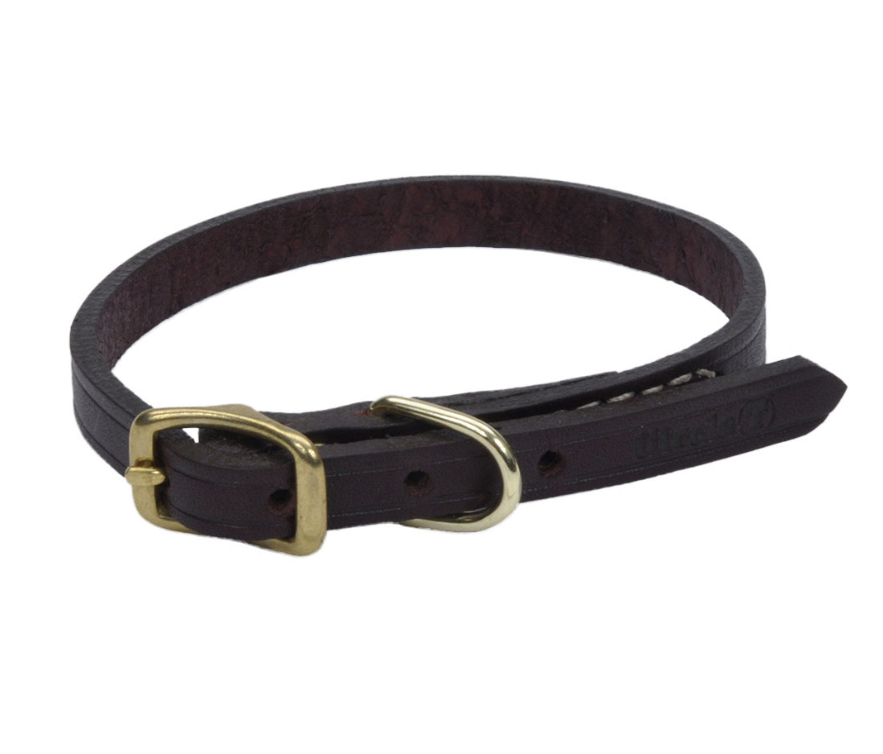 Coastal Latigo Brown Leather With Brass