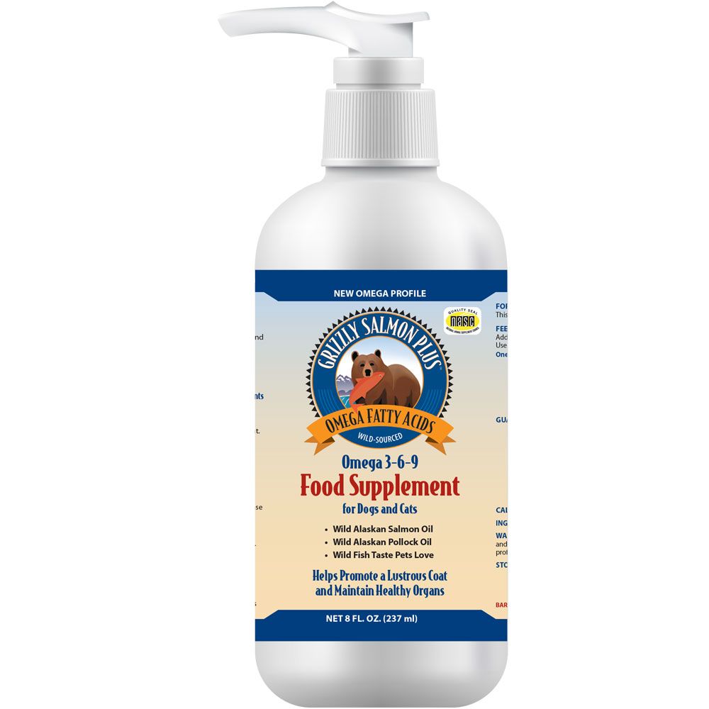 Grizzly Salmon Oil + Pollock Oil