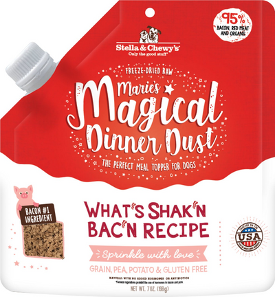 Stella & Chewy's Magical Dust Shak'n Bac'n 7 oz. Stella & Chewy's Magical Dust Shak'n Bac'n 7 oz.