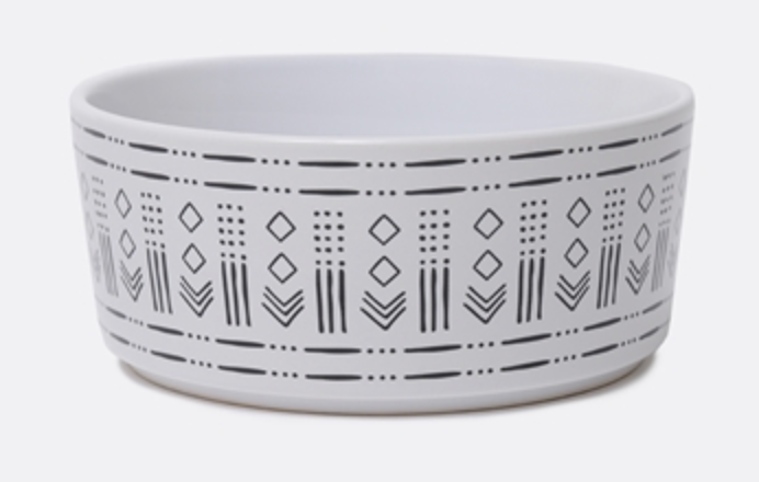 Waggo Mudcloth Diamond Print Bowl Medium