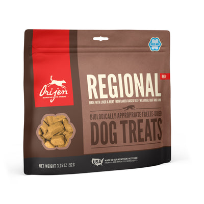 Orijen Regional Red Freeze-Dried Dog Treats Orijen Regional Red Freeze-Dried Dog Treats
