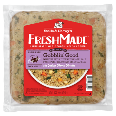 Stella & Chewy's Frozen Gently Cooked Gobblin' Good Turkey
