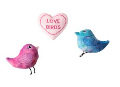 Fringe Sweet Tweet Small Plush Dog Toys Set of 3 Fringe Sweet Tweet Small Plush Dog Toys Set of 3