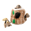 Hide-A-Squirrel Puzzle Plush Medium Hide-A-Squirrel Puzzle Plush Medium
