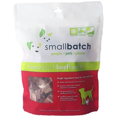 Small Batch Freeze Dried Beef Hearts 3.5 oz. Small Batch Freeze Dried Beef Hearts 3.5 oz.