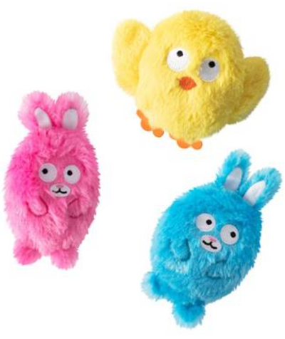 Fringe Hop, Skip, and a Jump Small Plush Dog Toys Set Of 3 Fringe Hop, Skip, and a Jump Small Plush Dog Toys Set Of 3