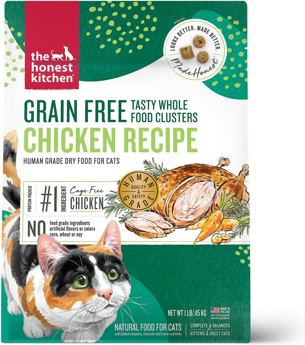 Honest Kitchen Cat Clusters Chicken